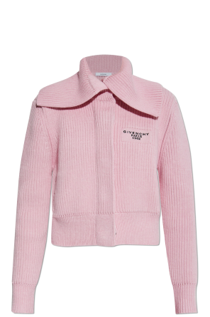 Krótki wełniany kardigan