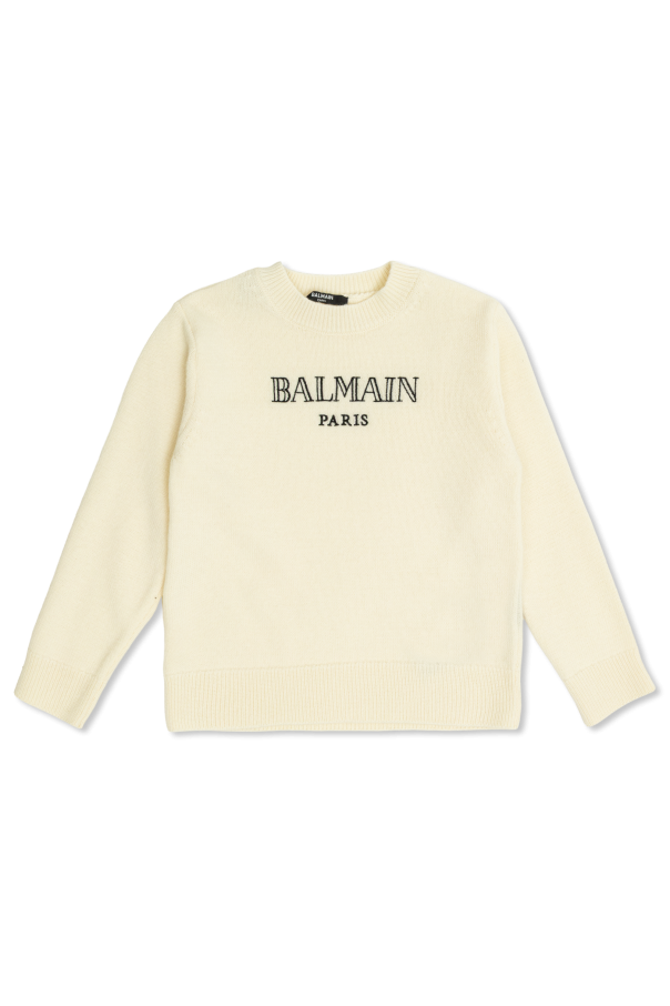 Sweater with logo, zdjęcie 1 Sweater with logo od Balmain Kids