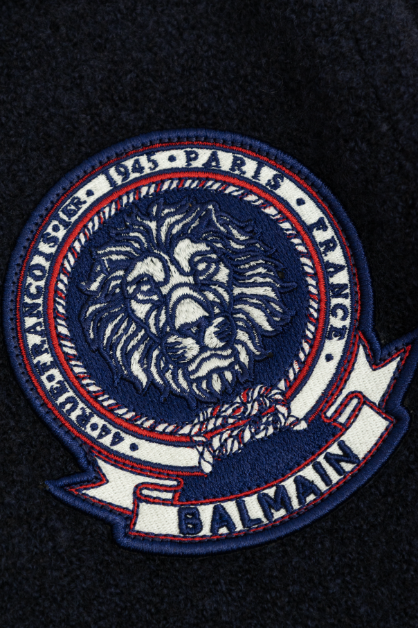 Balmain Kids Sweater with patch