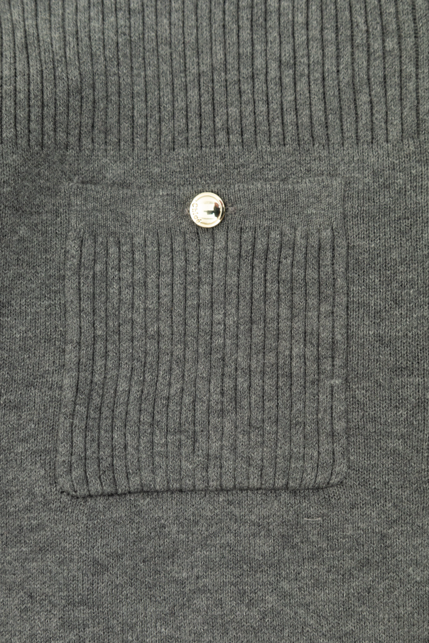 Chloé Kids Cárdigan con bolsillos