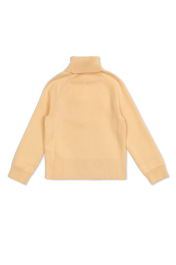 Chloé Kids Turtleneck con logo