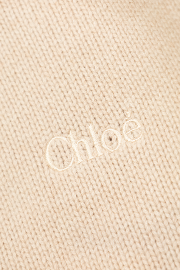Chloé Kids Sweater with embroidered logo