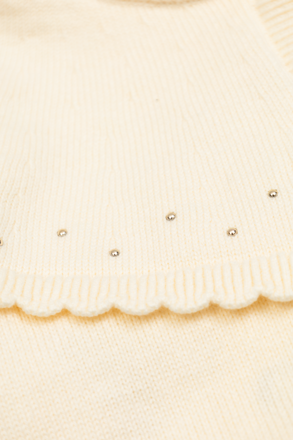 Chloé Kids Cárdigan con lentejuelas