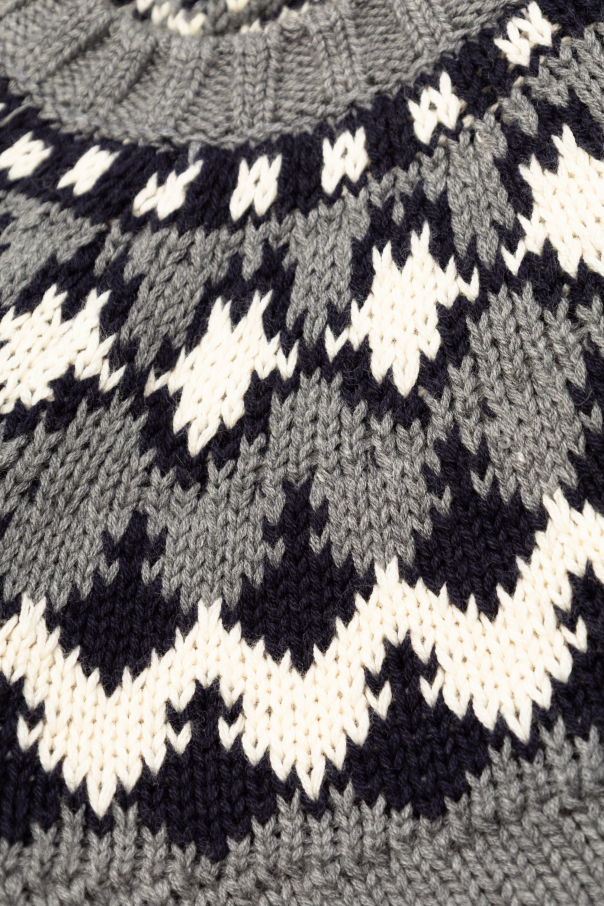 Chloé Kids Gemusterter Pullover