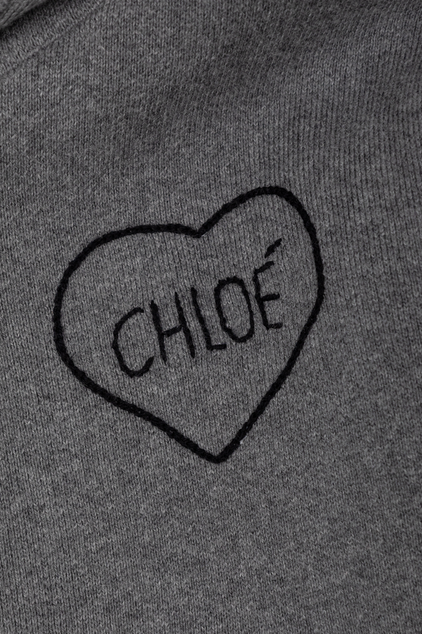Chloé Kids Hooded Cardigan