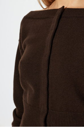 Tom Ford Cardigã de caxemira com logótipo bordado