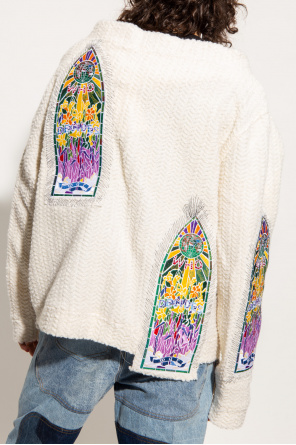 Update your childs collection with these Boys butterfly shirt from ‘Cathedral Collegiate’ patched sweater
