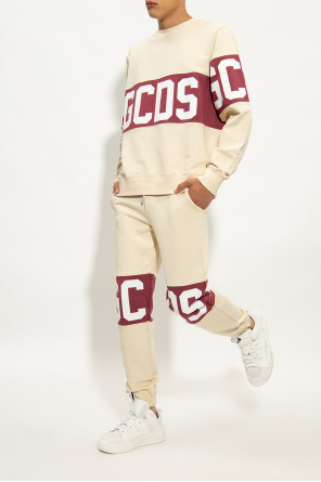 Sweatshirt with logo od GCDS