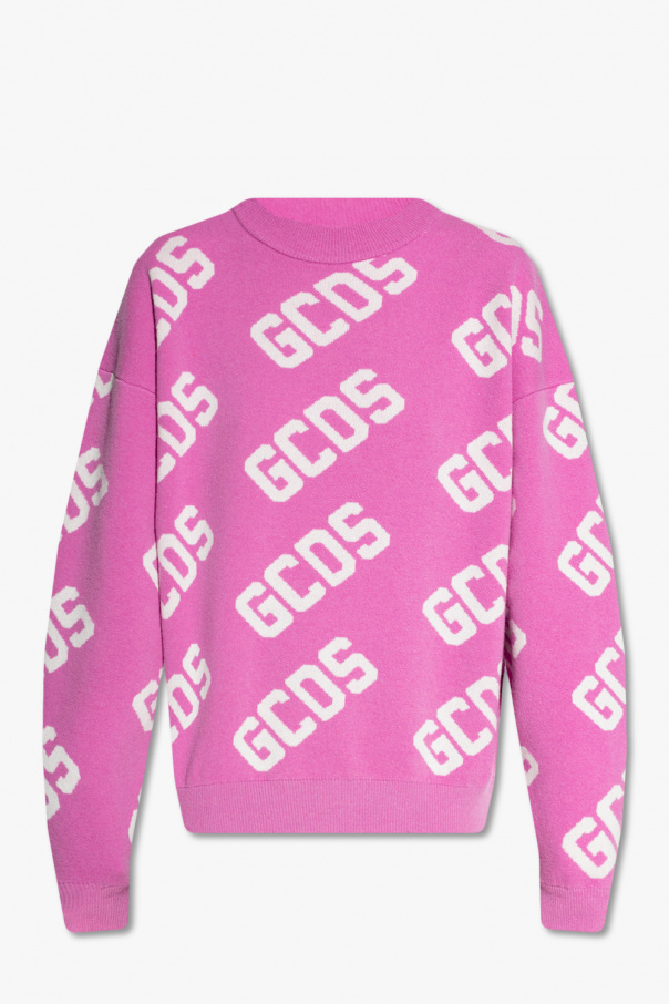 GCDS Junior Sweater with logo