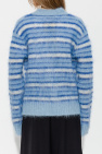 Marni BLUE Striped cardigan