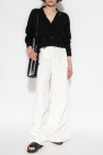 Marni BLACK Distressed cropped cardigan