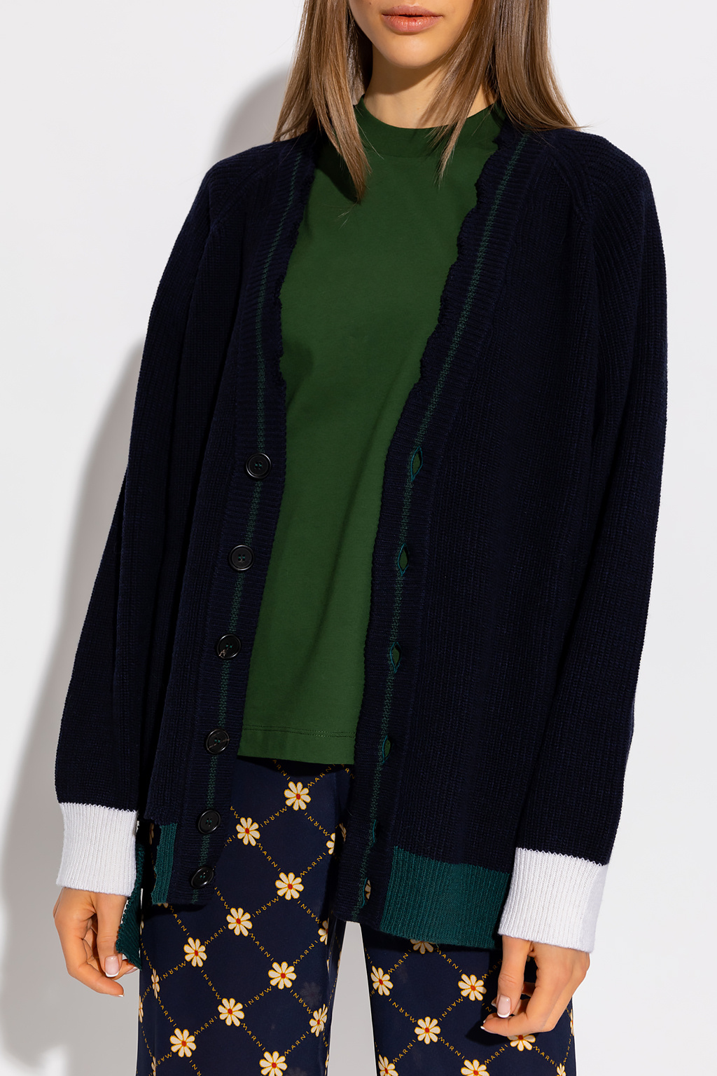 Marni Cardigan with vintage-effect