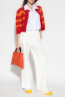 Marni RED Striped cardigan