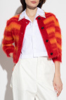 Marni RED Striped cardigan