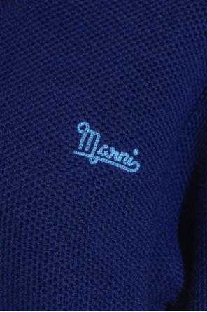 Marni Cropped cardigan with logo
