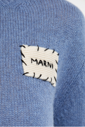 Marni Cardigan with logo patch
