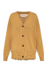 Marni BROWN Cotton cardigan