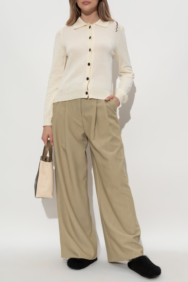 Marni Cardigan with logo