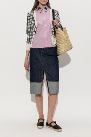 Checked pattern cardigan od Marni