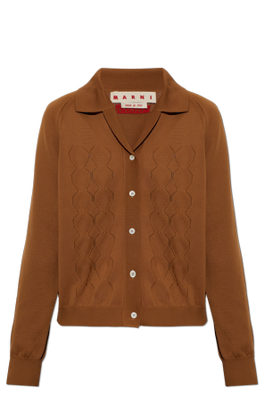 Cardigan with collar