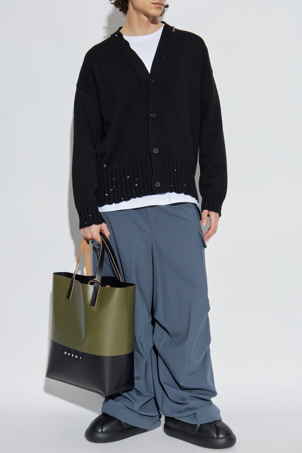 Marni Cardigan with logo