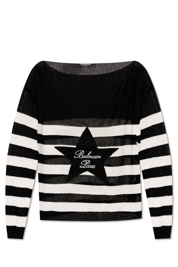 Striped sweater od Balmain