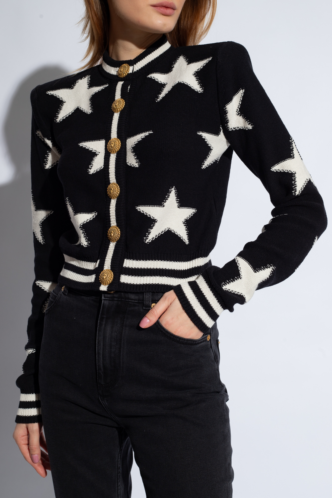 Balmain Cropped cardigan