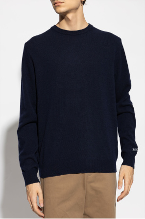 Woolrich Wool sweater with embroidered logo