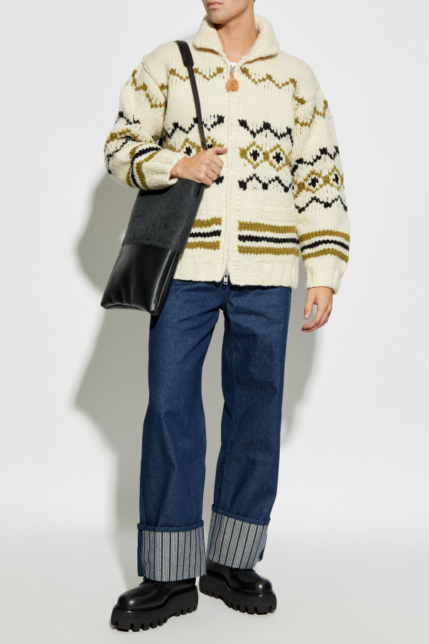 Woolrich Cardigan with wide collar