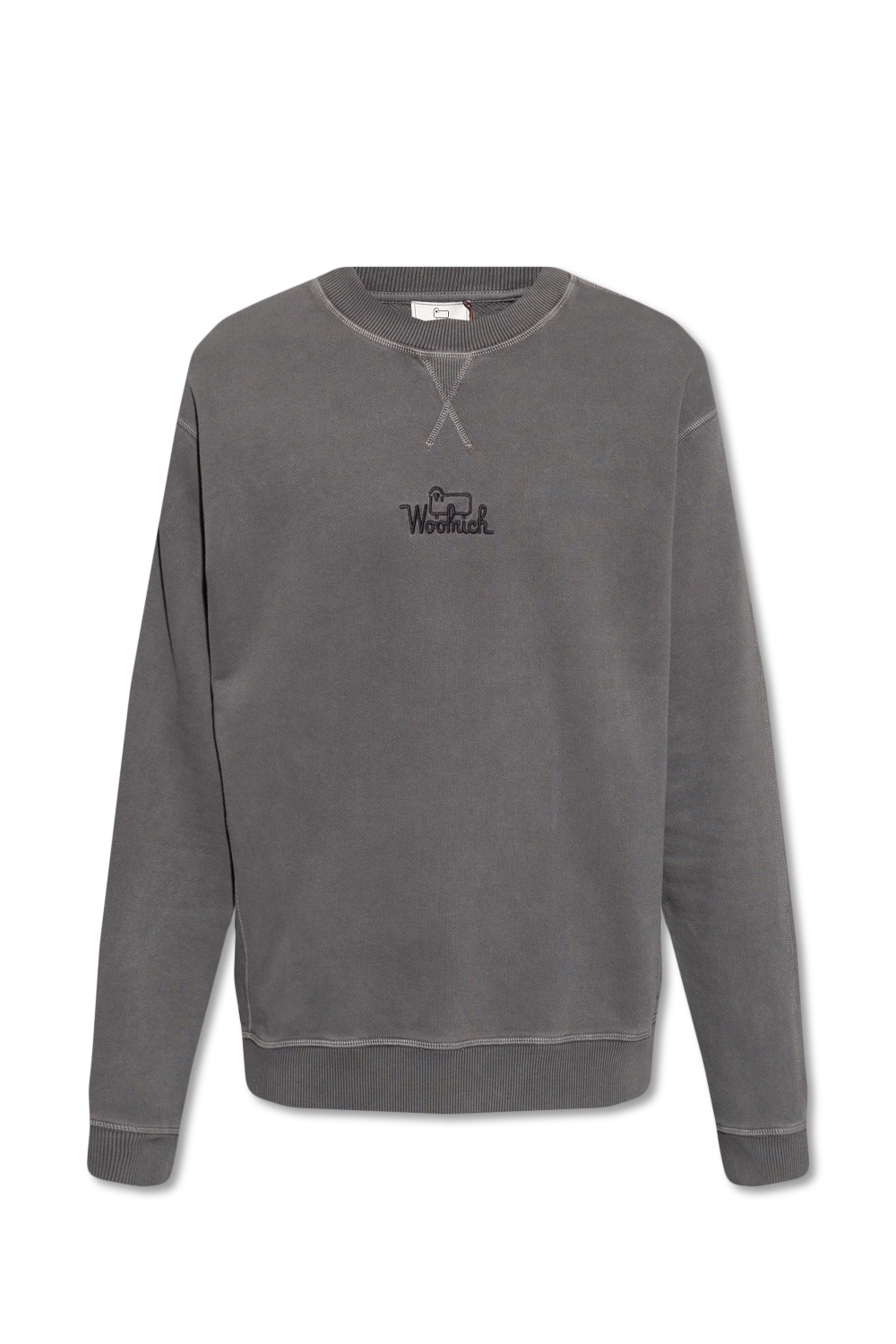 Woolrich HUGO Durned T-shirt con logo al centro nera