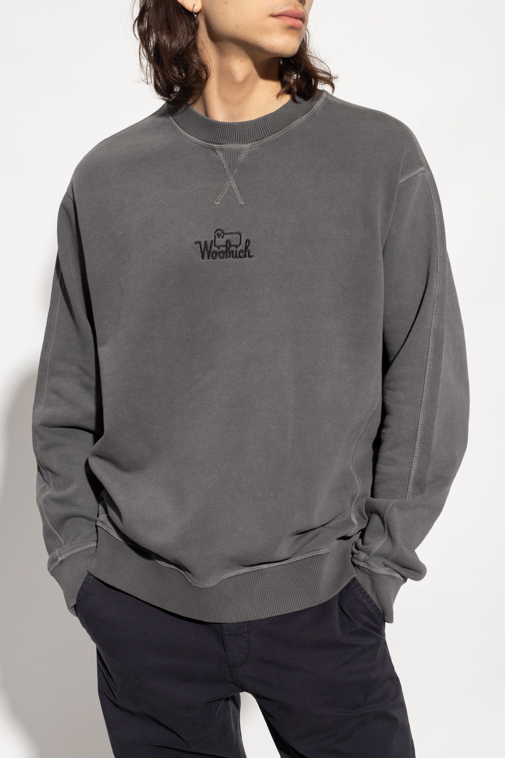 Woolrich Sweatshirt in organic cotton