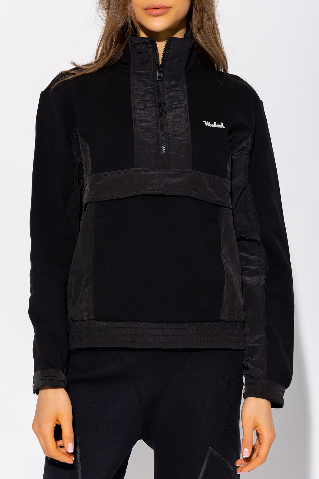 Woolrich palace x adidas hoodie black pants