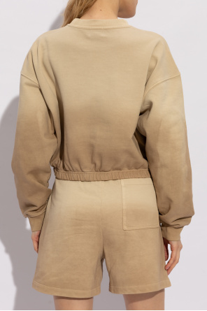 Woolrich Cropped oversize sweatshirt