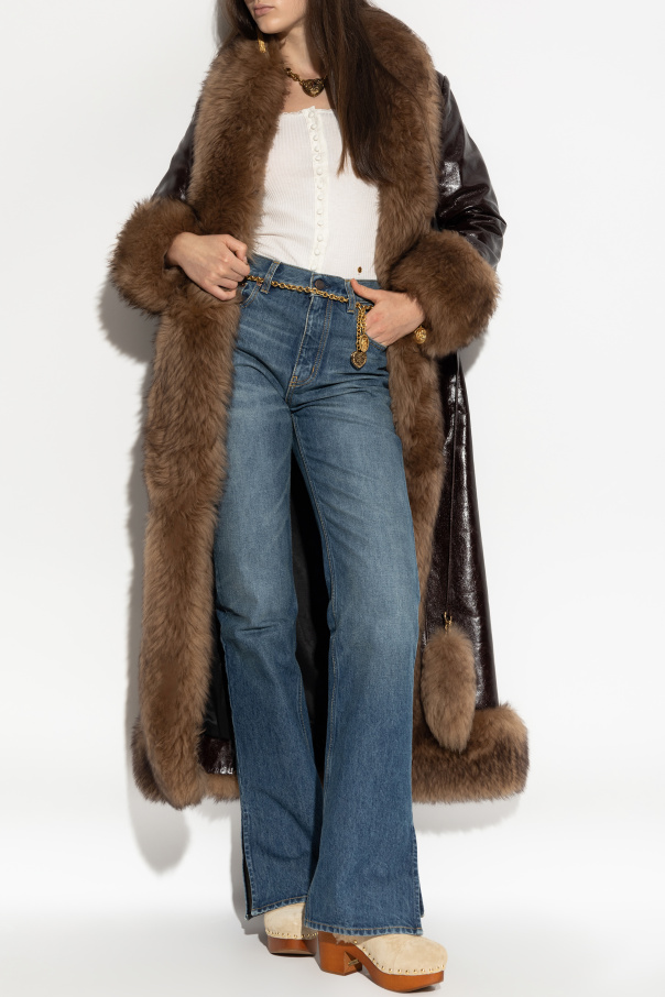 Chloé Ribbed fitted top