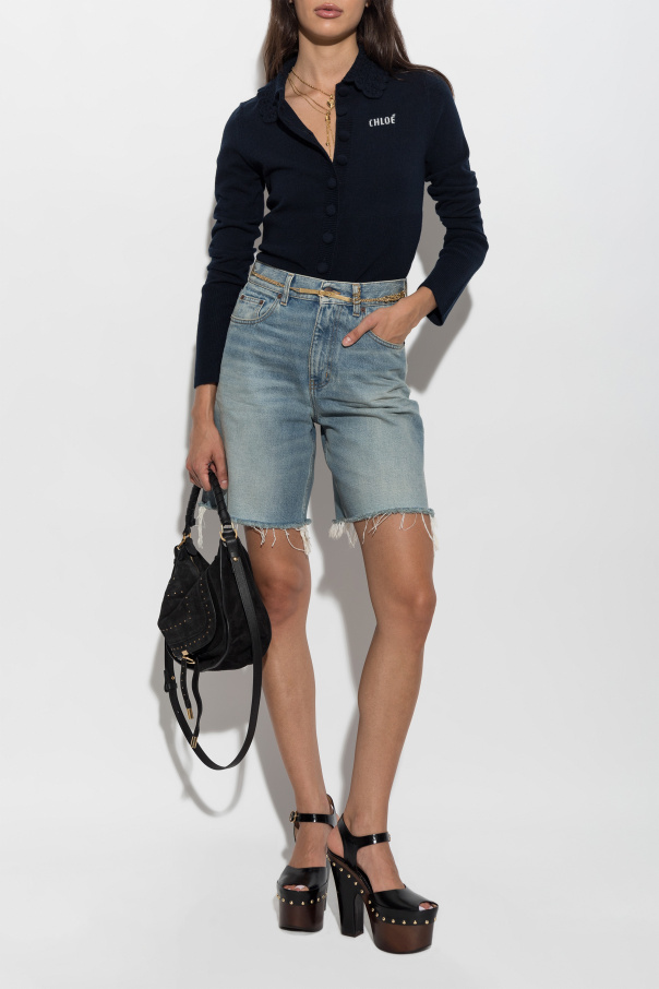 Chloé Wool cardigan with collar