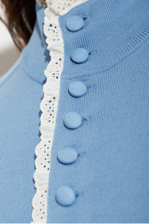 Chloé Wełniane polo