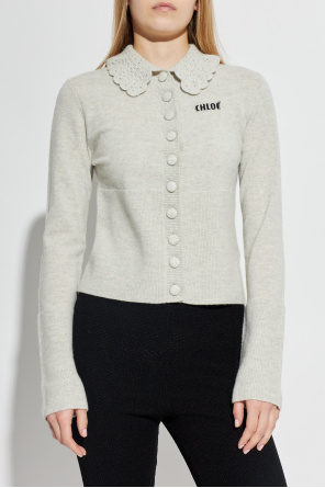 Chloé Wool cardigan with buttons