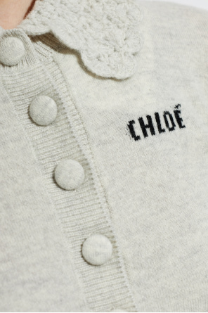 Chloé Wool cardigan with buttons