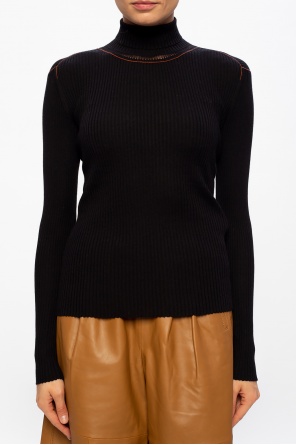 Chloé Ribbed turtleneck sweater