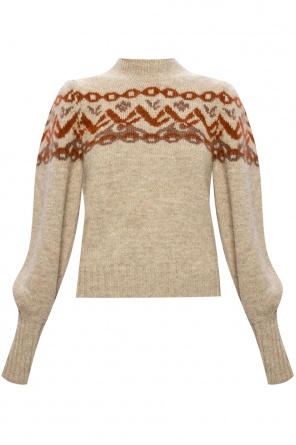 Sweater with puff sleeves od Chloé
