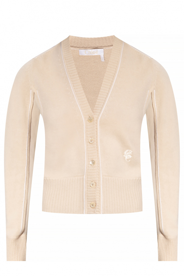 Chloé Cardigan with logo