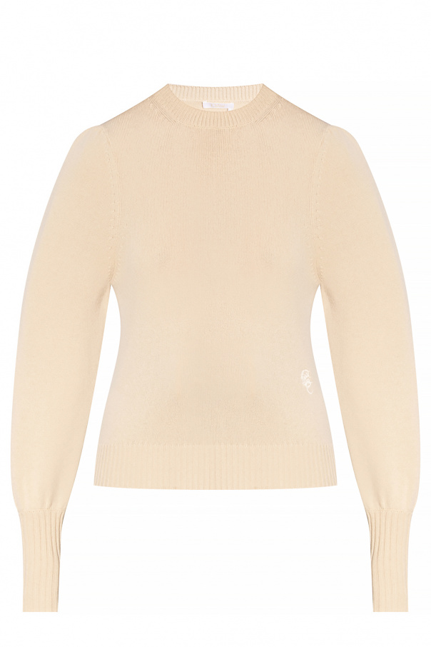 Chloé Logo-embroidered sweater