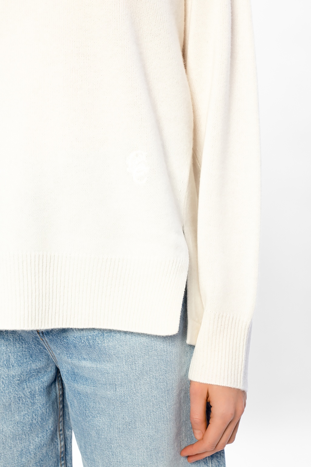 Chloé Wool sweater with logo