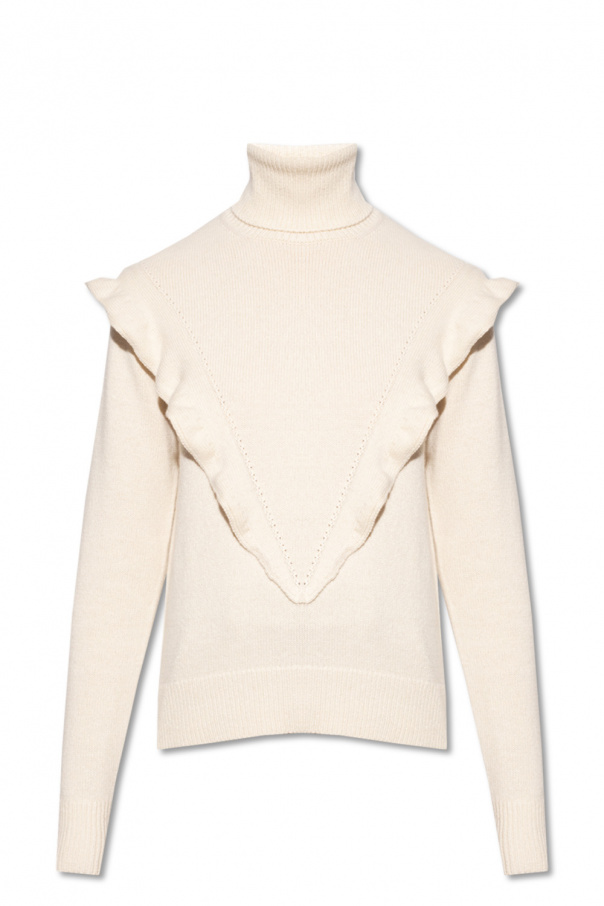 Chloé Ruffled turtleneck sweater