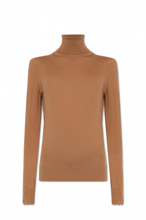 chloe knitted cashmere poncho item