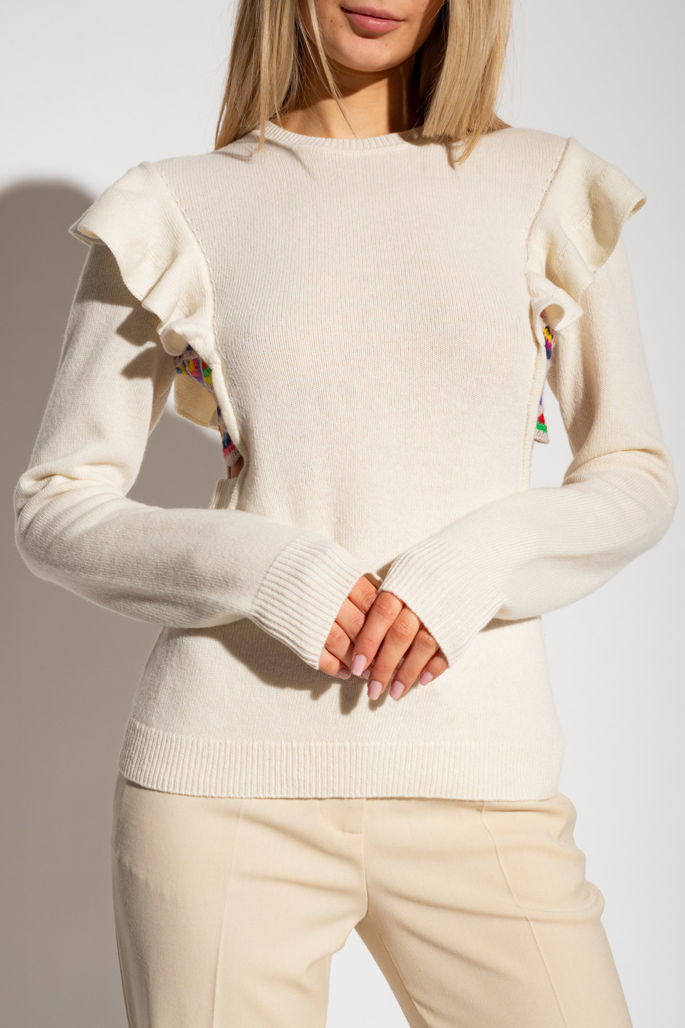 Chloé Sweater with ruffles