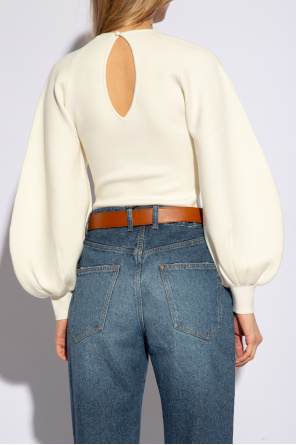 Chloé Sweater with puff sleeves
