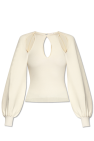 Chloé Sweater with puff sleeves