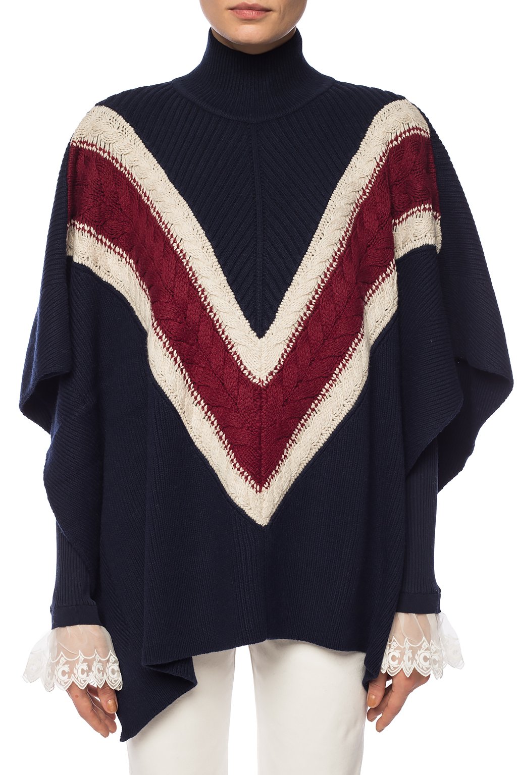 religion Inlay cry See By Chloé Knitted poncho | Women's Clothing | Vitkac