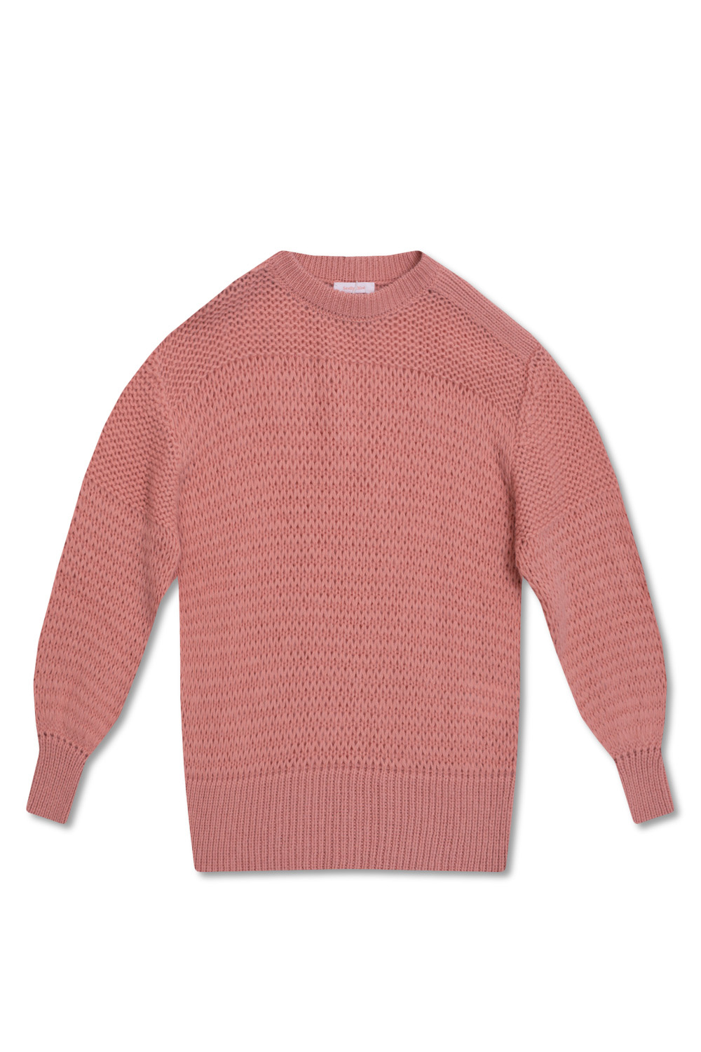 See By Chloe Sweater with puff sleeves